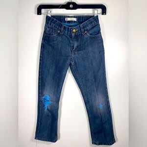 Levi's Kids Blue Distressed Jeans